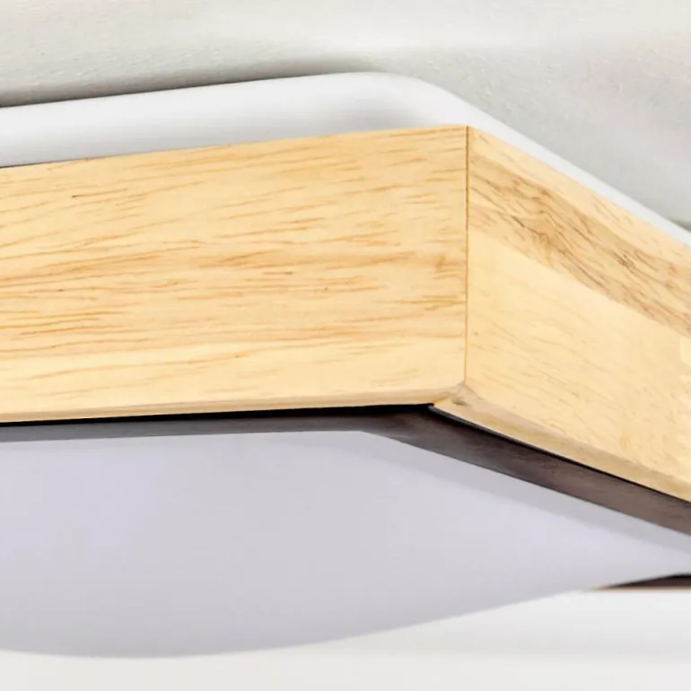 Plafonnier Corinto LED Écru, Noir, 1 lumière