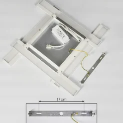 Plafonnier Cuchara LED Blanc, 1 lumière