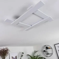 Plafonnier Cuchara LED Blanc, 1 lumière