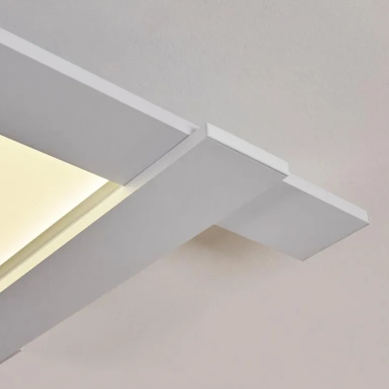 Plafonnier Cuchara LED Blanc, 1 lumière