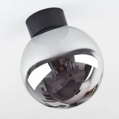 Plafonnier Cumuato Noir, 1 lumière