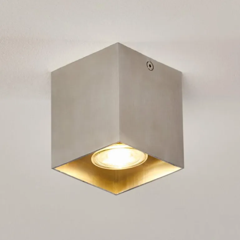Plafonnier Curacao Argenté, 1 lumière