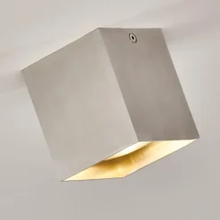 Plafonnier Curacao Argenté, 1 lumière