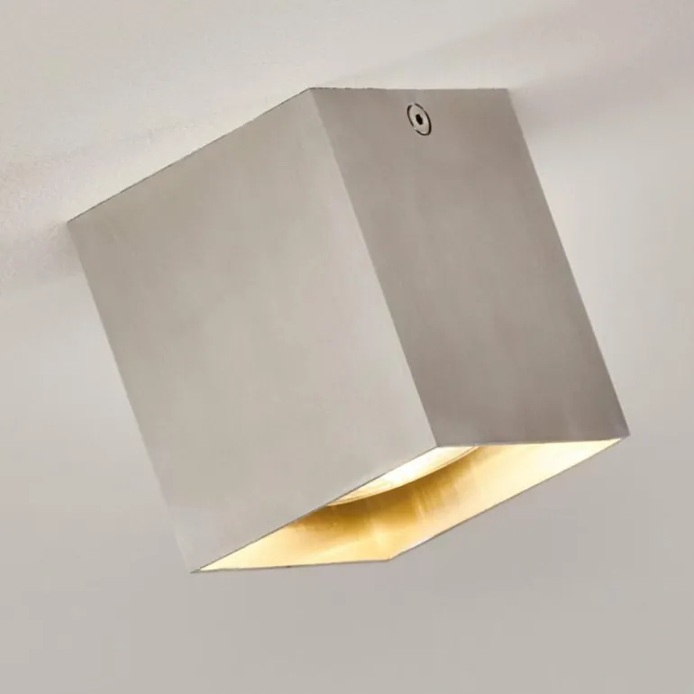 Plafonnier Curacao Argenté, 1 lumière
