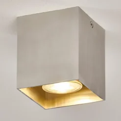 Plafonnier Curacao Argenté, 1 lumière