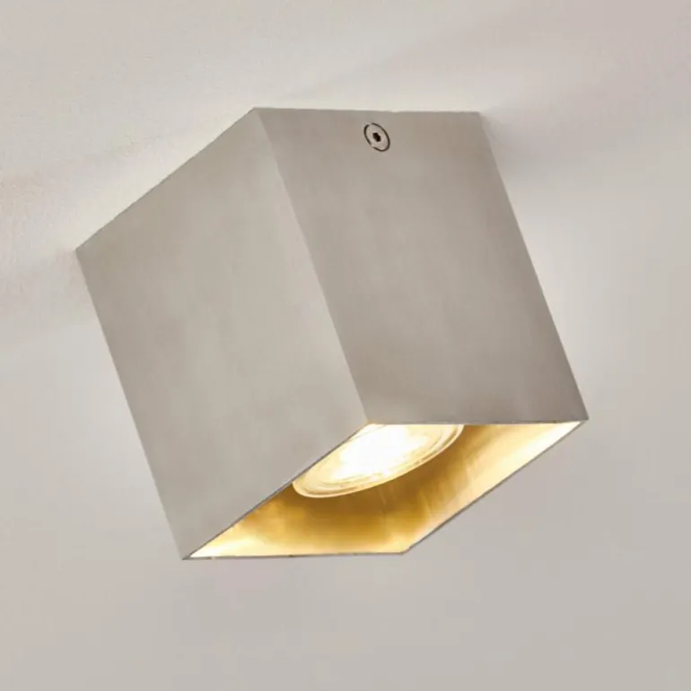Plafonnier Curacao Argenté, 1 lumière