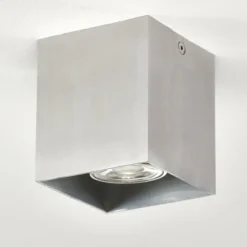 Plafonnier Curacao Argenté, 1 lumière
