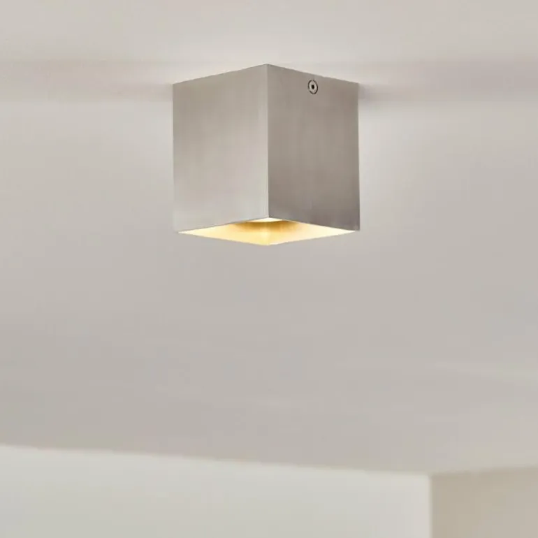 Plafonnier Curacao Argenté, 1 lumière