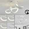 Plafonnier Dauntey LED Blanc, 1 lumière