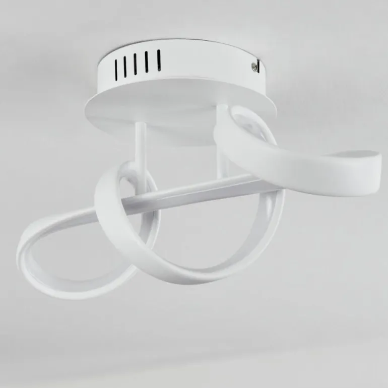 Plafonnier Dauntey LED Blanc, 1 lumière