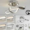 Plafonnier Dauntey LED Chrome, 1 lumière