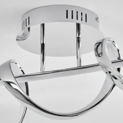 Plafonnier Dauntey LED Chrome, 1 lumière