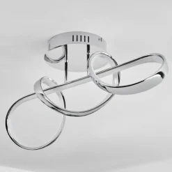 Plafonnier Dauntey LED Chrome, 1 lumière