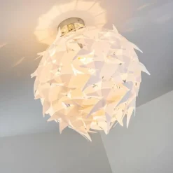 Plafonnier Dokkas Chrome, 1 lumière
