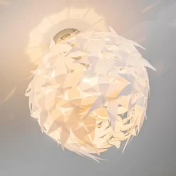 Plafonnier Dokkas Chrome, 1 lumière