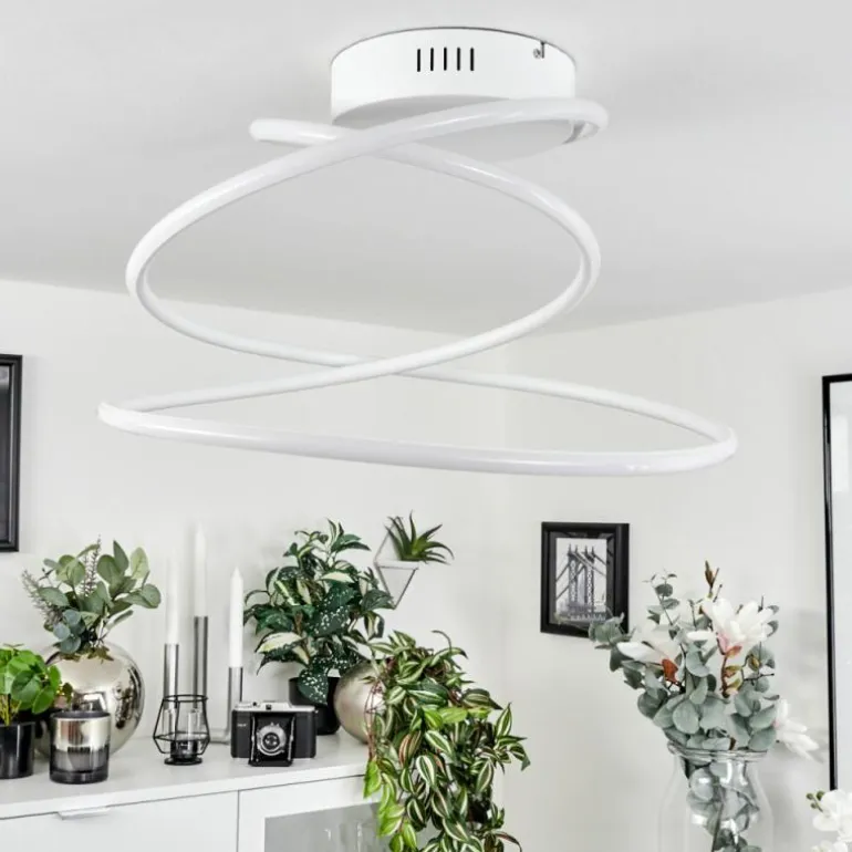 Plafonnier Donebas LED Blanc, 1 lumière
