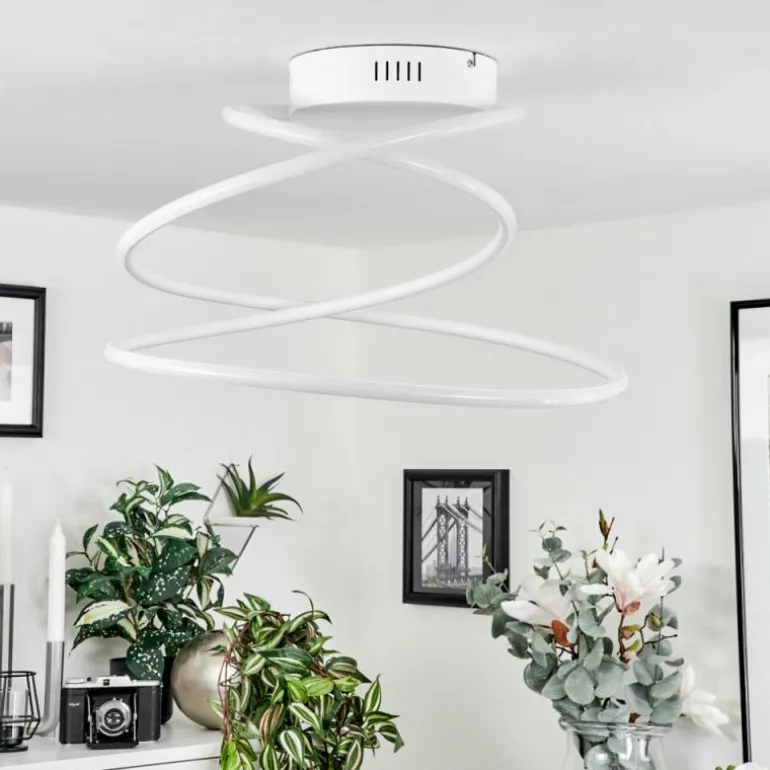 Plafonnier Donebas LED Blanc, 1 lumière