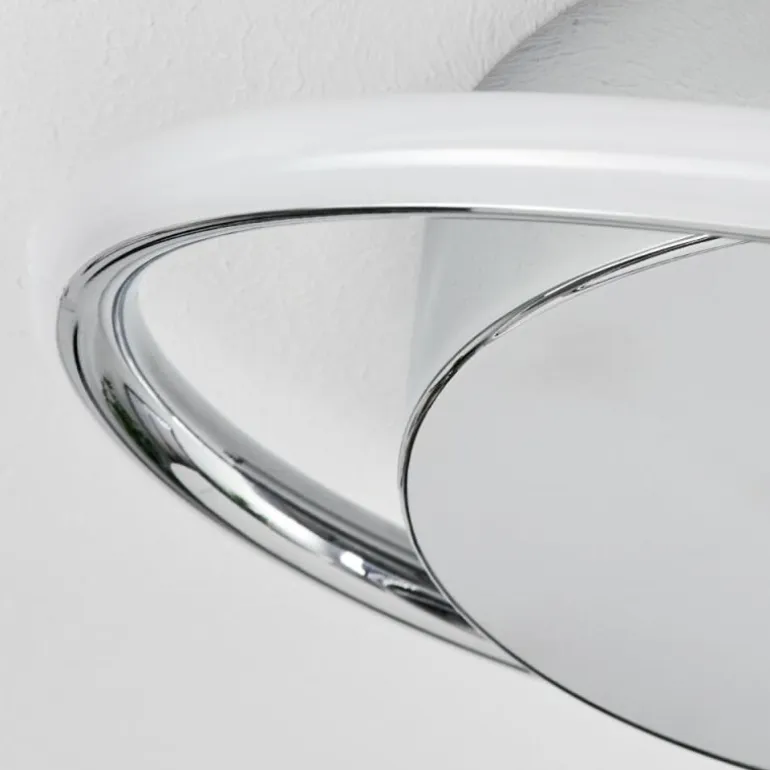Plafonnier Donebas LED Chrome, 1 lumière