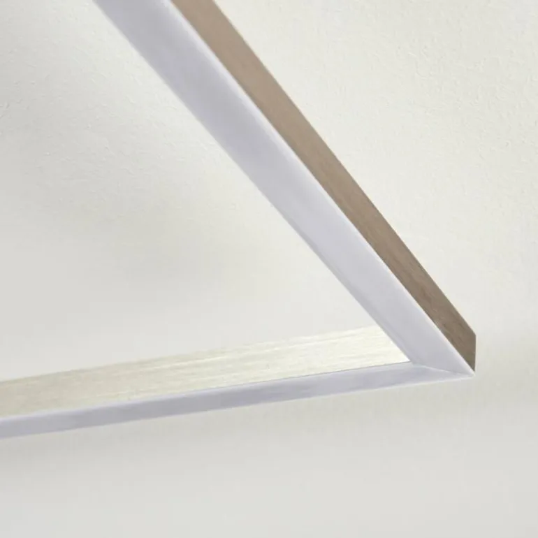 Plafonnier Doyon LED Nickel mat, 1 lumière