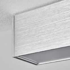 Plafonnier Dubuisson LED Aluminium, 1 lumière, Télécommandes