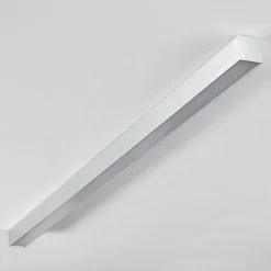 Plafonnier Dubuisson LED Aluminium, 1 lumière, Télécommandes