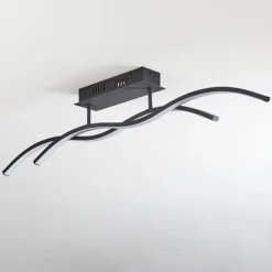 Plafonnier Eaglesham LED Noir, 1 lumière