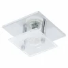 Plafonnier Eglo ARBORIO LED Chrome, 1 lumière