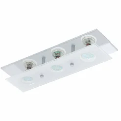 Plafonnier Eglo ARBORIO LED Chrome, 3 lumières