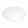 Plafonnier Eglo BARI-M Blanc, 1 lumière, Détecteur de mouvement