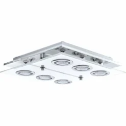 Plafonnier Eglo CABO Chrome, 6 lumières