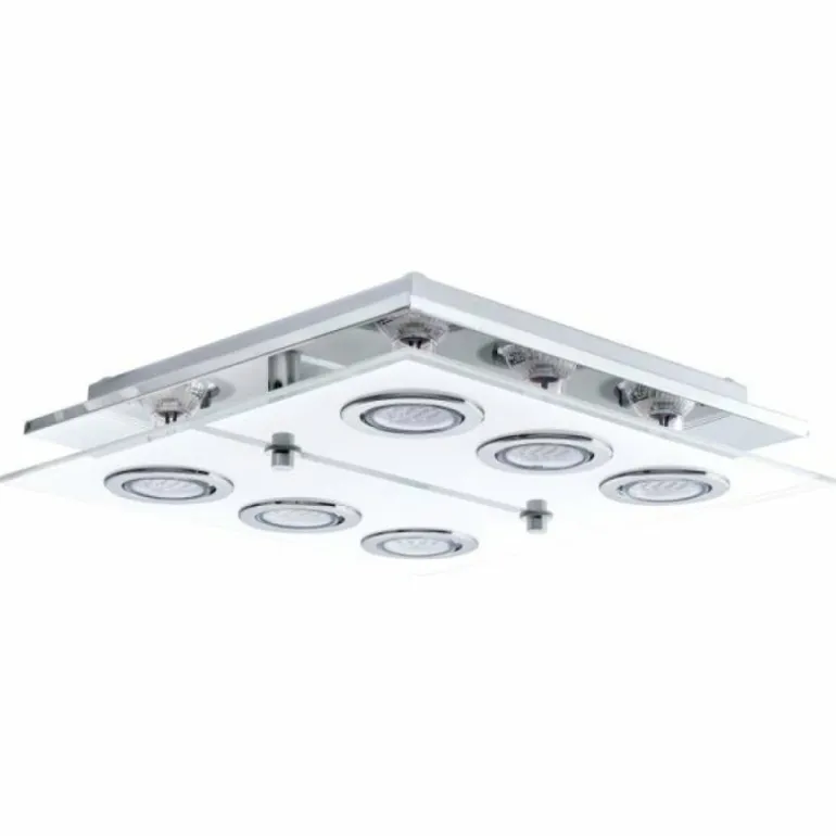 Plafonnier Eglo CABO Chrome, 6 lumières