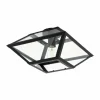 Plafonnier EGLO CASEFABRE Noir, 1 lumière