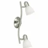 Plafonnier Eglo DAKAR 1 Nickel mat