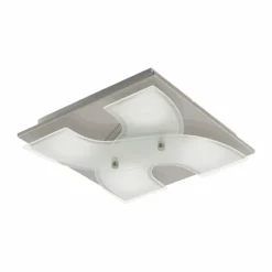 Plafonnier Eglo DIRUS LED Nickel mat, 4 lumières