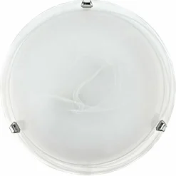 Plafonnier Eglo LED Chrome, 1 lumière