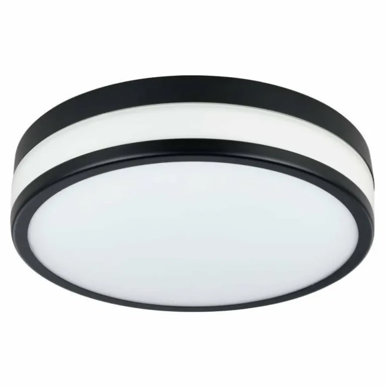 Plafonnier Eglo LED PALERMO Noir, 3 lumières