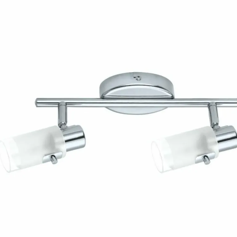 Plafonnier Eglo ORVIETO LED Chrome, 2 lumières