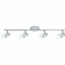 Plafonnier Eglo ORVIETO LED Chrome, 4 lumières