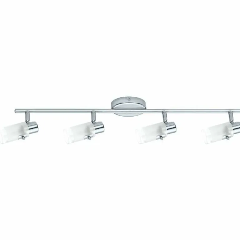 Plafonnier Eglo ORVIETO LED Chrome, 4 lumières