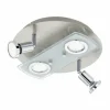 Plafonnier Eglo PAWEDO 1 LED Chrome, Nickel mat, 4 lumières