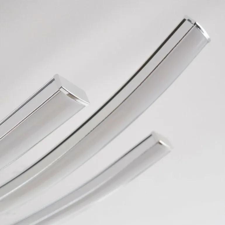 Plafonnier Eglo Roncade LED Chrome, 3 lumières