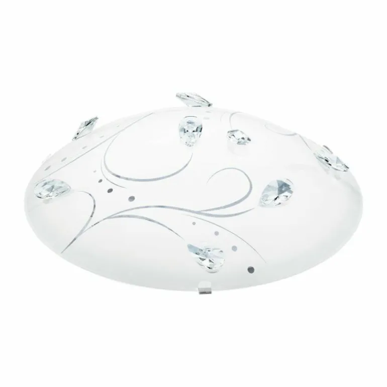 Plafonnier Eglo SORRENTA 1 LED Blanc, 1 lumière