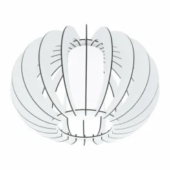 Plafonnier Eglo STELLATO 2 Blanc, 1 lumière