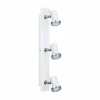 Plafonnier Eglo TAMARA LED Chrome, Blanc, 3 lumières