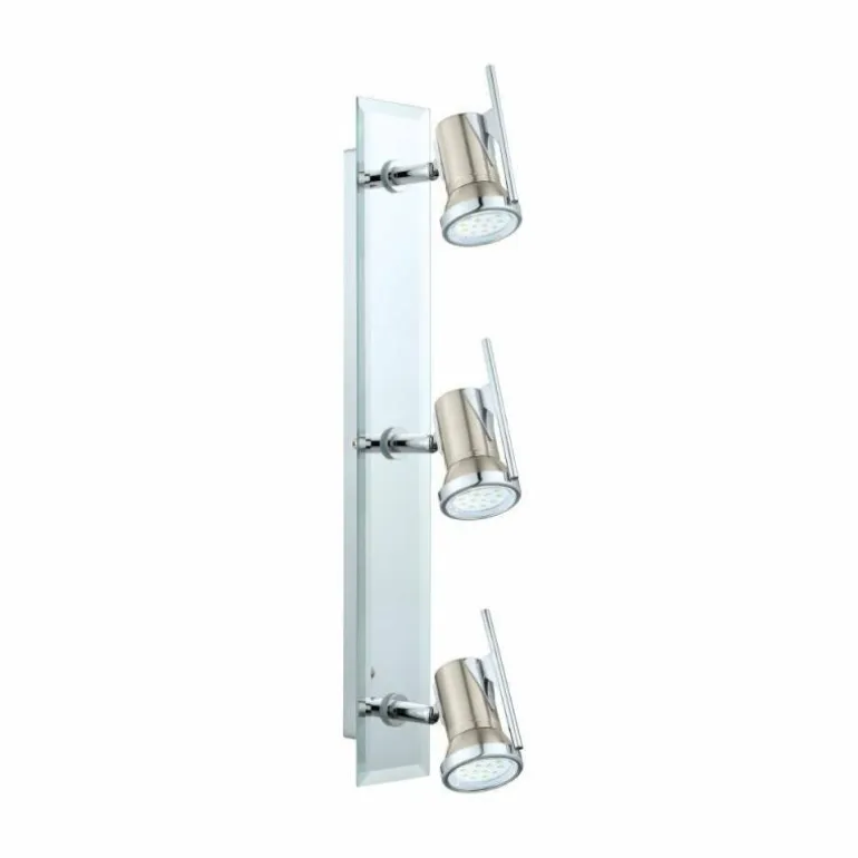 Plafonnier Eglo TAMARA LED Chrome, Nickel mat, 3 lumières