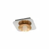 Plafonnier Eglo TORANO LED Chrome, Or, 1 lumière
