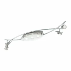 Plafonnier Eglo TUKON LED Chrome, Nickel mat, 7 lumières