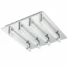 Plafonnier Eglo VELARDE LED Chrome, 4 lumières