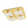 Plafonnier Eglo VICARO LED Or, 4 lumières