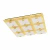 Plafonnier Eglo VICARO LED Or, 9 lumières